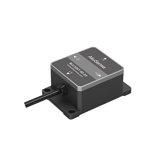 AkuSense Industry Using Inclinometer Tilt Angle Sensor With 0.02s High Speed Response Tilt Switch Sensor Vibration Sensor