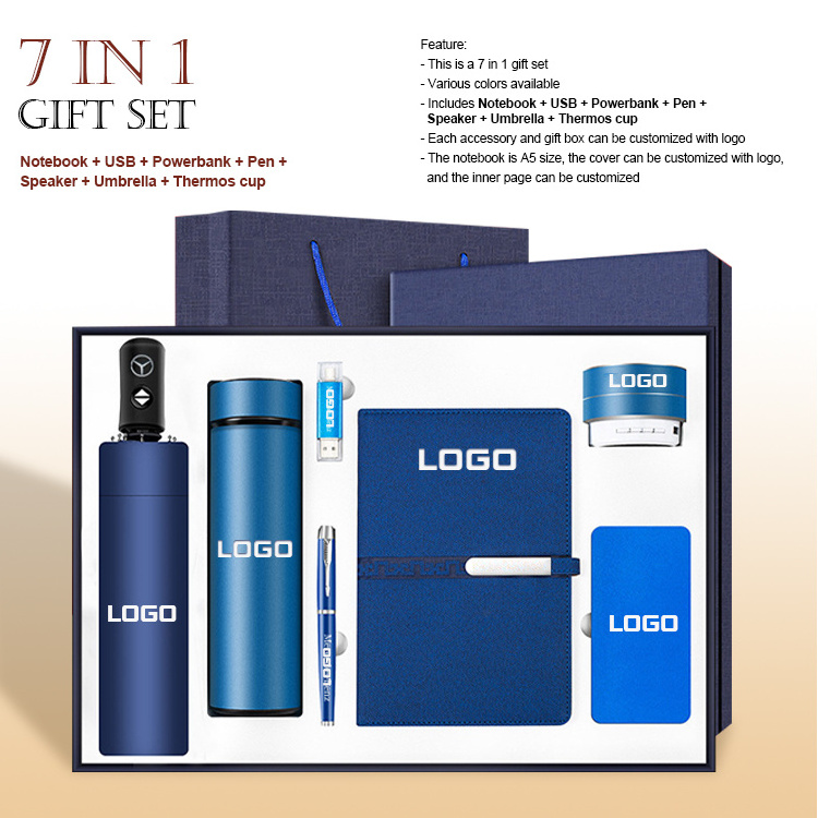 Custom Merchandising Corporate Promotional Gift Set Luxury Promotional & Business Gift Set Item Promotional Product With Logo