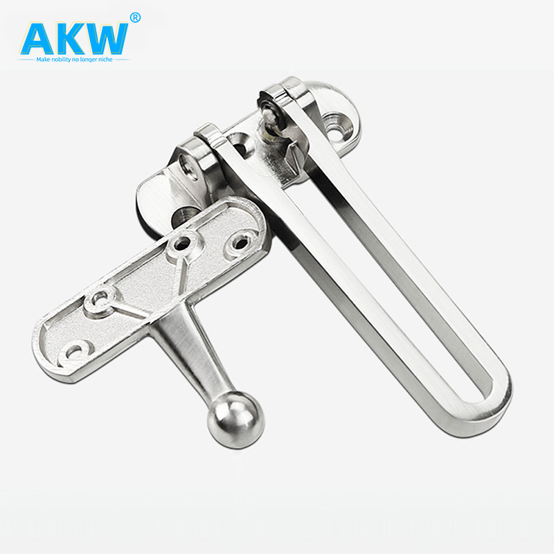 Factory price zinc alloy concealed hidden flush bolt security door lock latch finger bolt for metal door bolt latch