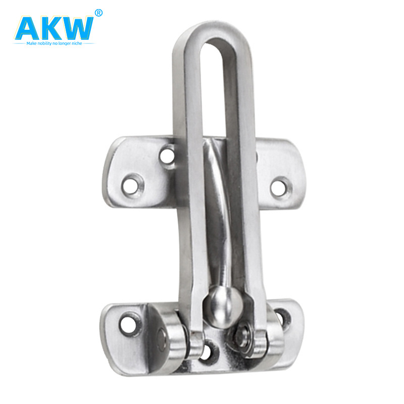 Factory price zinc alloy concealed hidden flush bolt security door lock latch finger bolt for metal door bolt latch