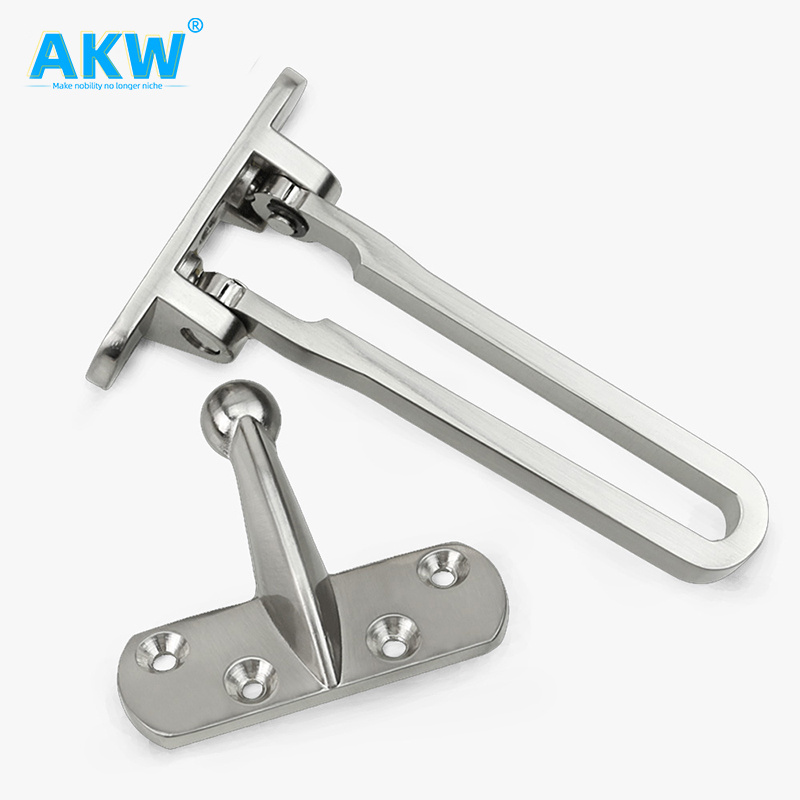 Factory price zinc alloy concealed hidden flush bolt security door lock latch finger bolt for metal door bolt latch