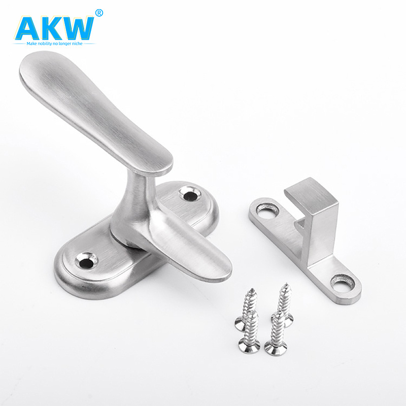 New Arrival competitive price  stainless steel Gate Lock Latch Lockable brass security door metal door flush bolt