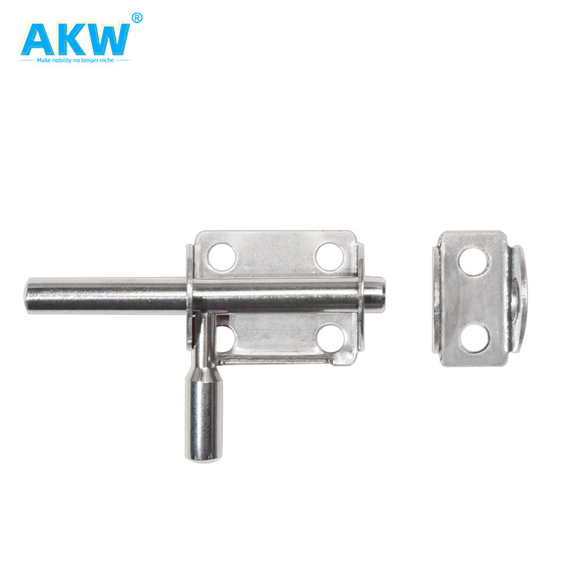 New Arrival competitive price  stainless steel Gate Lock Latch Lockable brass security door metal door flush bolt