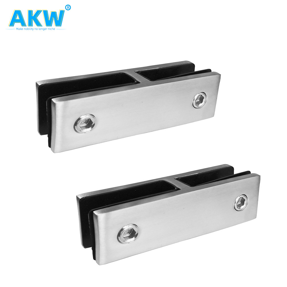 akw Balcony Stair Glass Inox Balustrade fitting Handrail Fittings System 304 316 201 Stainless Steel Railing Accessories