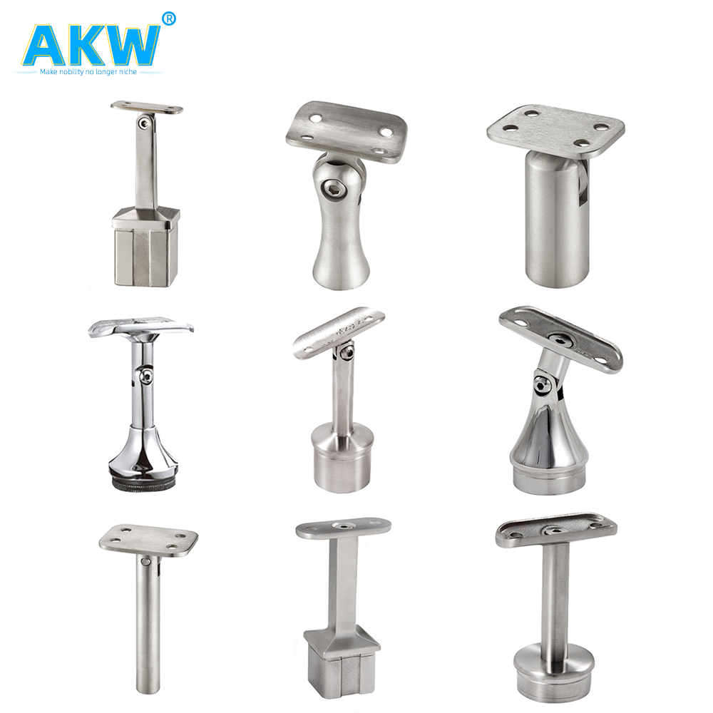 akw balustrade accessories railings handrail bracket stainless steel railing accessories stainless steel railing fitting