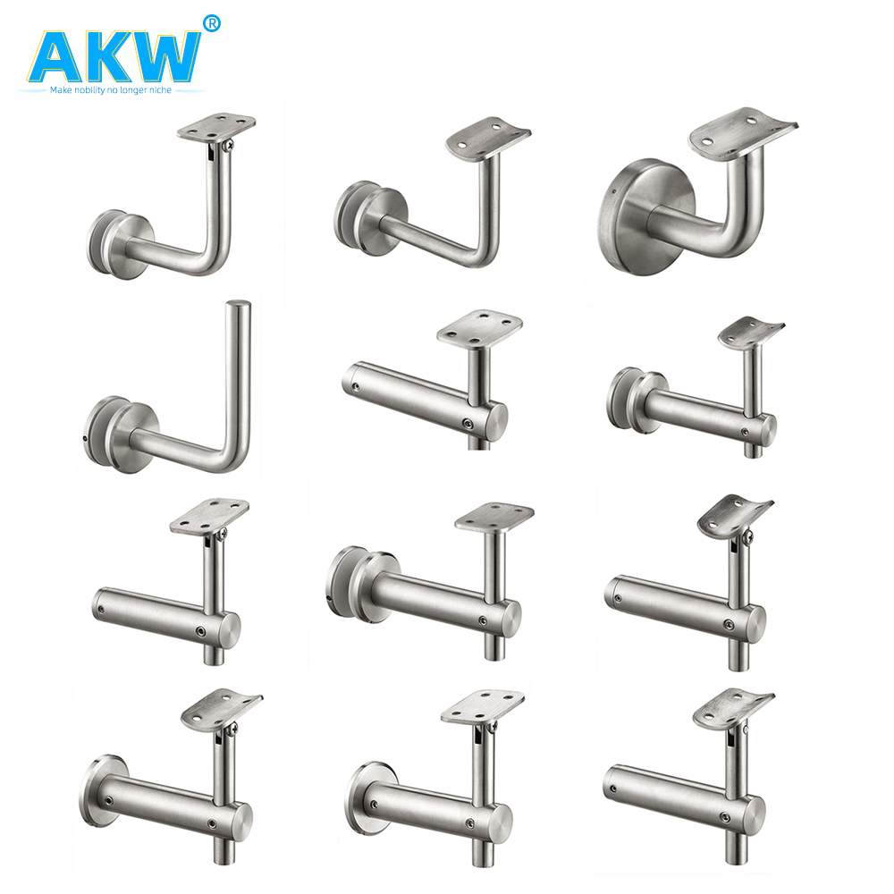 akw balustrade accessories railings handrail bracket stainless steel railing accessories stainless steel railing fitting