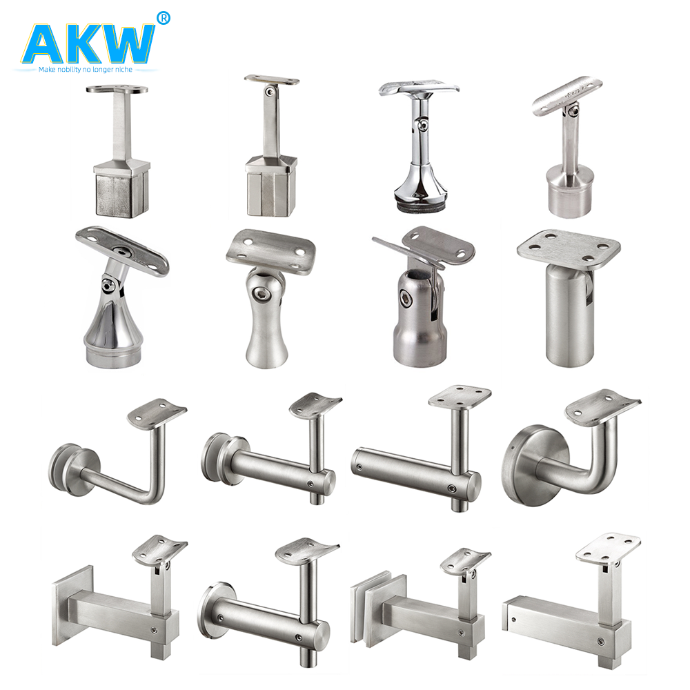 akw balustrade accessories railings handrail bracket stainless steel railing accessories stainless steel railing fitting