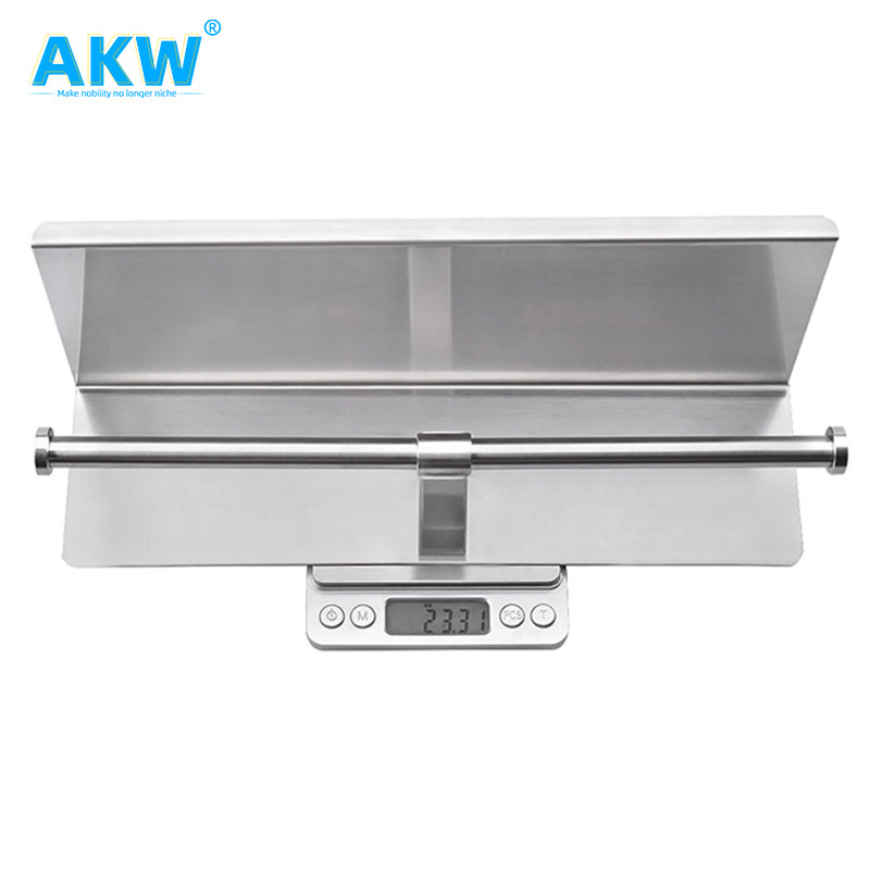 akw stainless steel funny home goods toilet tissue towel roll marble paper towel holder wall black storage