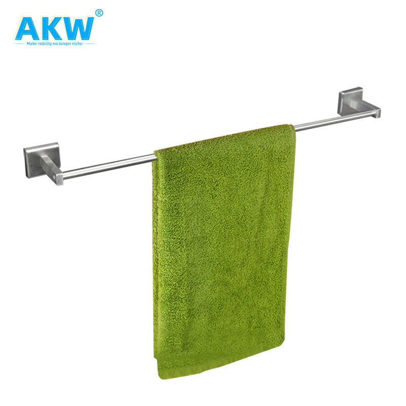 hanging holder door black gold stainless steel barbershop towel rack for kitchen bathroom towel holder