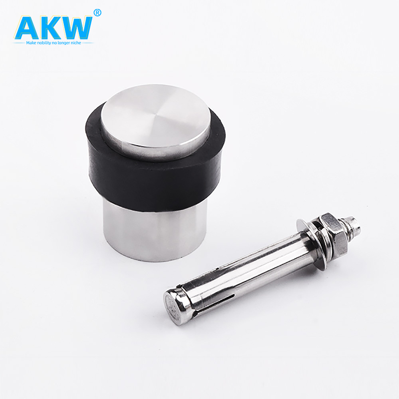 french style wooden aluminium sliding clear hanging house magnetic invisible mechanical door stopper screw