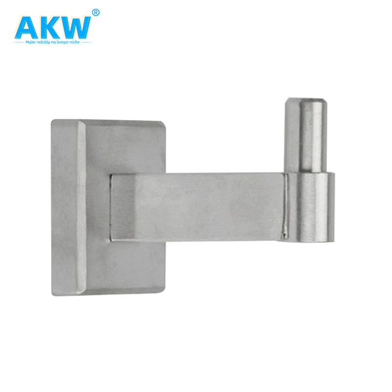 akw folding coat hooks hardware towel nordic wall hanging wall square black cast iron coat rack hook animal