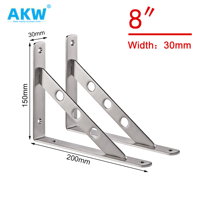 akw concealed hidden closet container shelving decorative gold open shelf hang rod support brackets construction