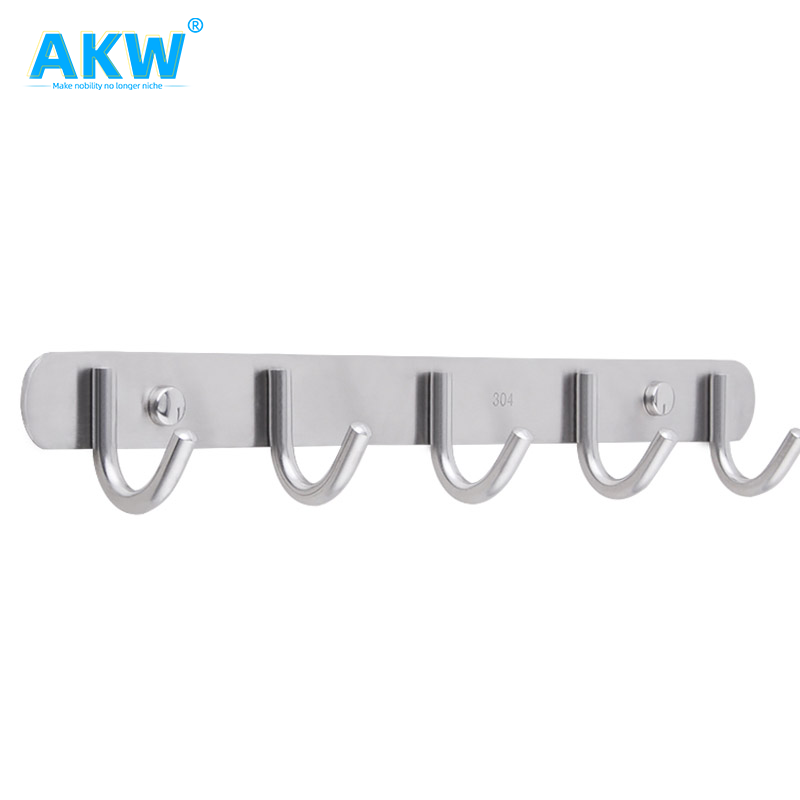 akw wall no nail slat adhesive clothes coated ceiling hooks hardware heavy duty wall storage hook