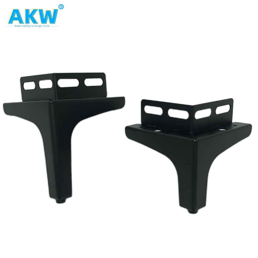 akw china factory furniture accessories modern furniture sofa legs metal hardware for chair and sofa legs