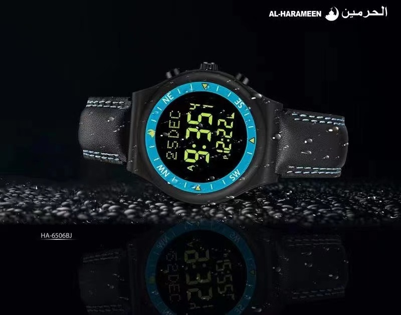 New Product original alfajr arabic digital islamic watch al harameen azan for prayer reminder