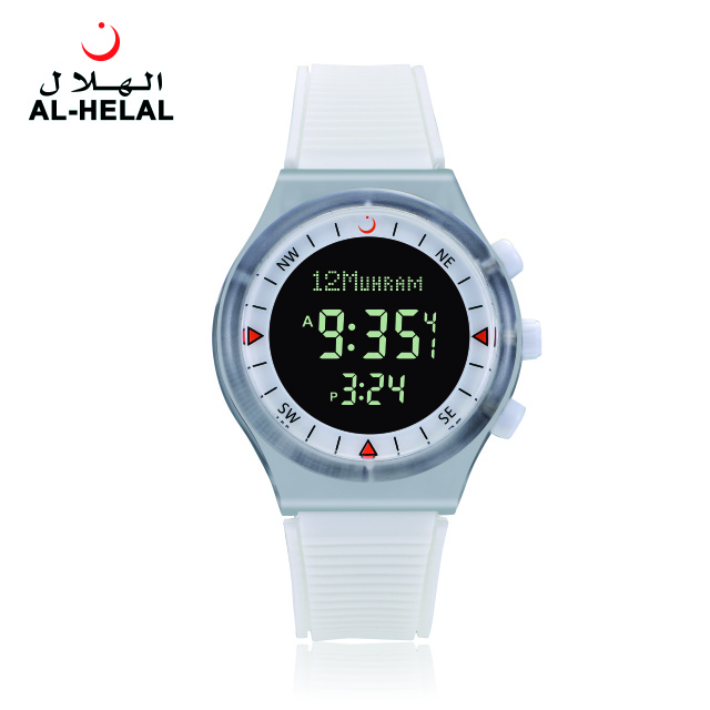 Al-helal muslim gift AE-316 alharamain watch azan alfajr watch islamic