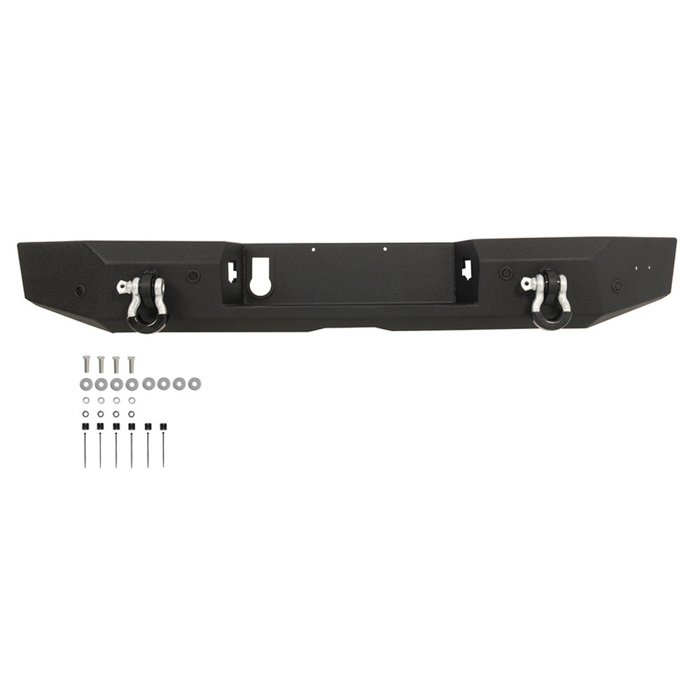 Perfect design universal car accessories rear bumper with sensor holes with trailer plug body kit for Jeep Gladiator JT