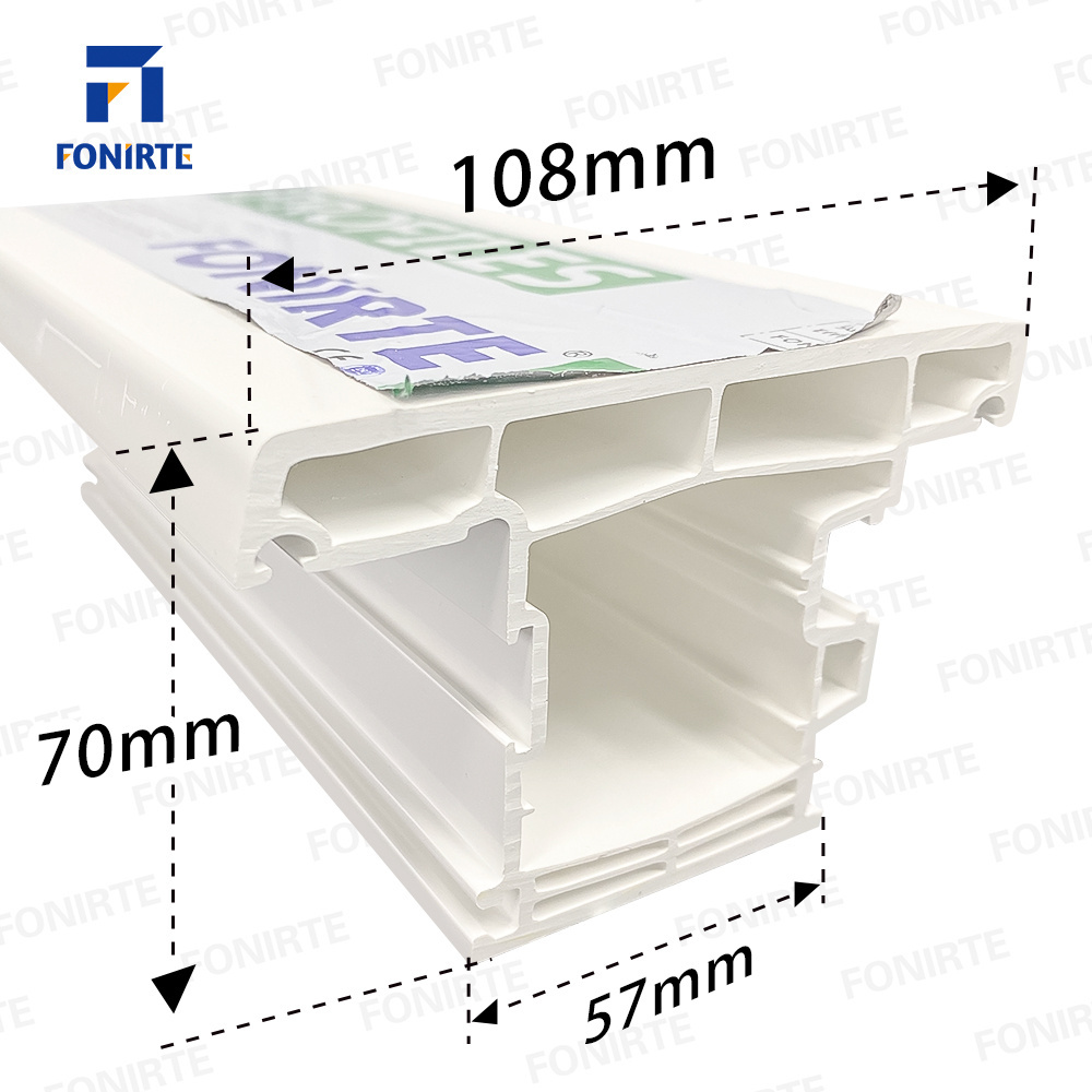 shower door pvc wood soffit ceiling panel vinyl siding profile pvc frame profile upvc machine for windows and doors