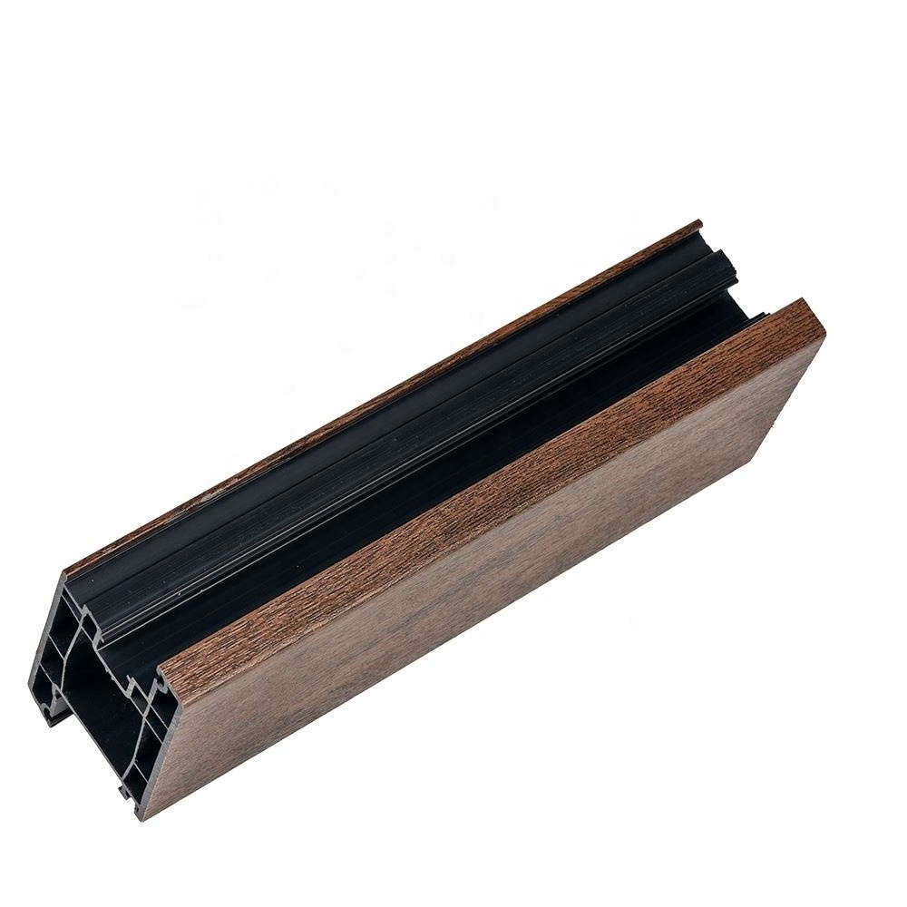 pvc wood soffit ceiling panel vinyl siding profile Hot sales low price plastic pvc/upvc window and door