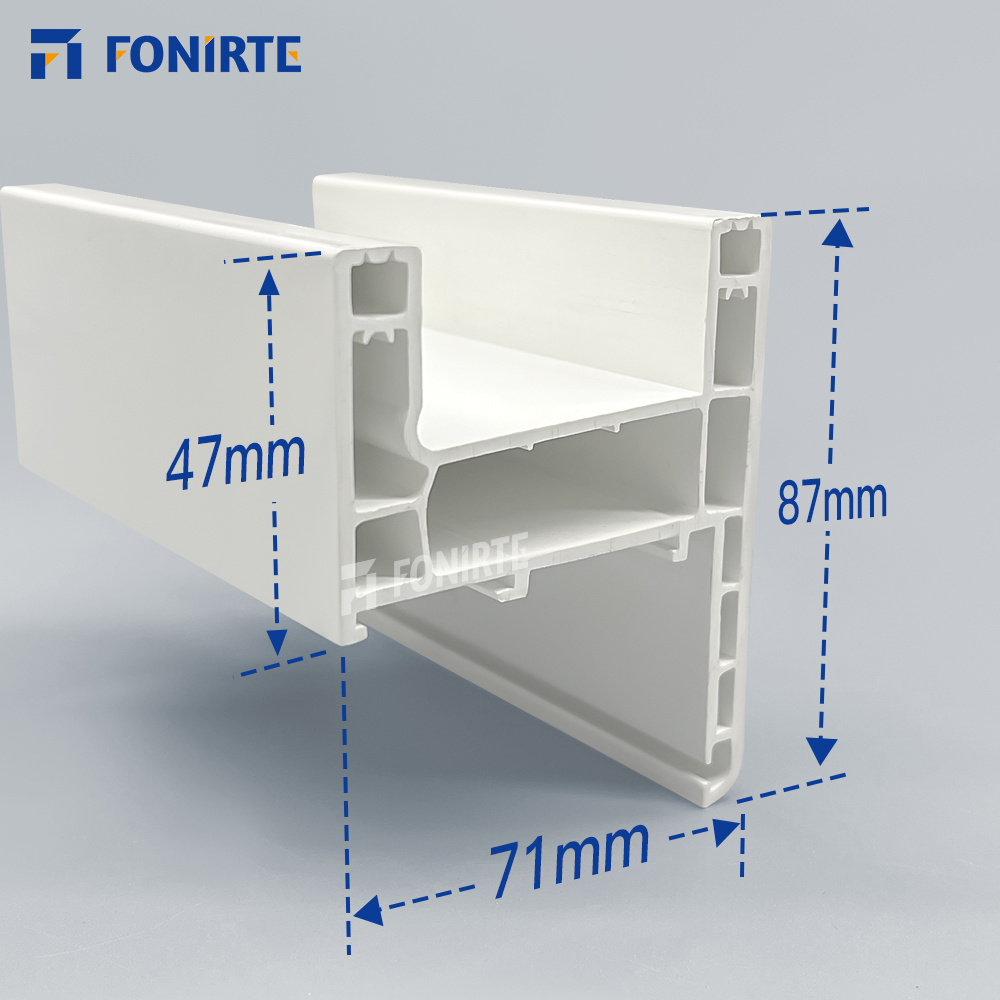 french windows pvc wood soffit ceiling panel vinyl siding profile pvc frame profile upvc machine for windows and doors