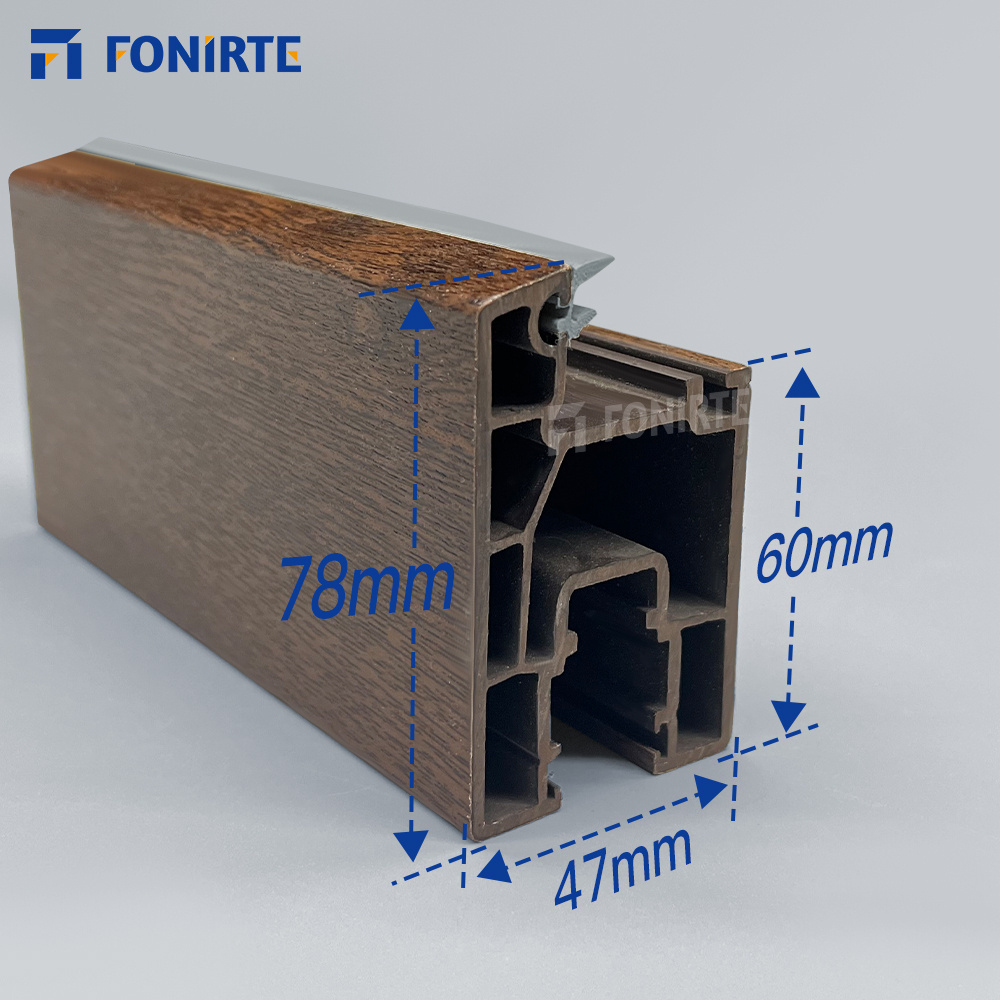 french windows pvc wood soffit ceiling panel vinyl siding profile pvc frame profile upvc machine for windows and doors