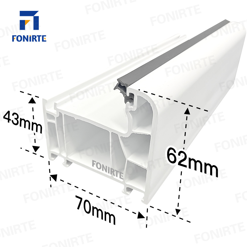 shower door pvc wood soffit ceiling panel vinyl siding profile pvc frame profile upvc machine for windows and doors