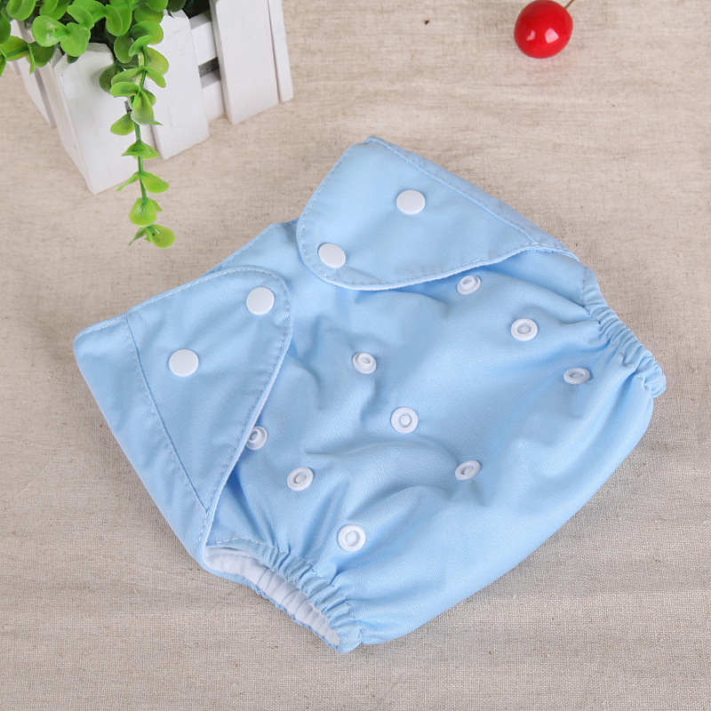 Wholesale Cheapest Pocket Cloth Nappy Newborn Solid Waterproof Washable Reusable Baby Cloth Diaper