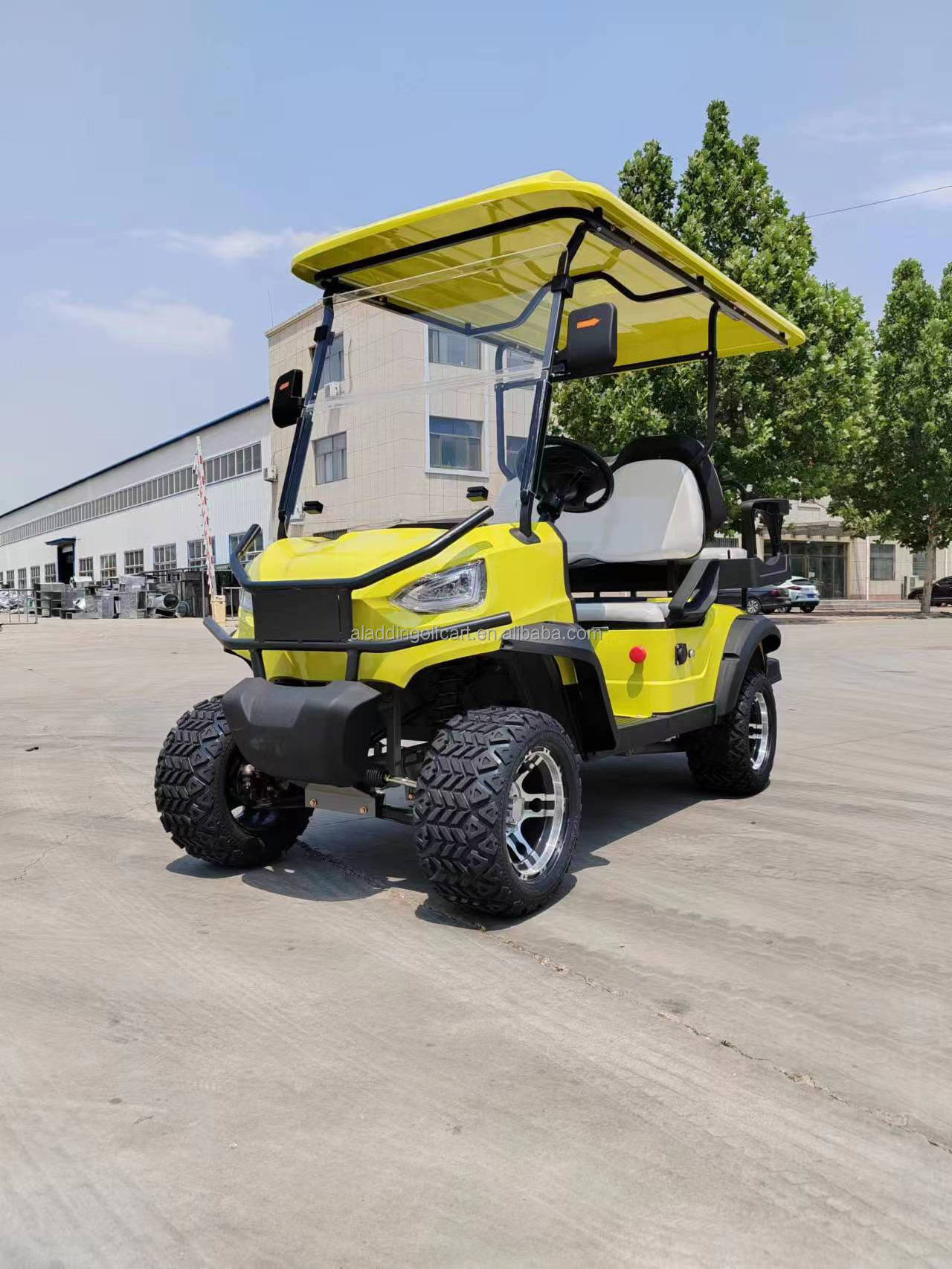 Chinese Supplier 4 Wheel Drive Lifted 6 Seater Cheap Electric Golf Cart For Sale