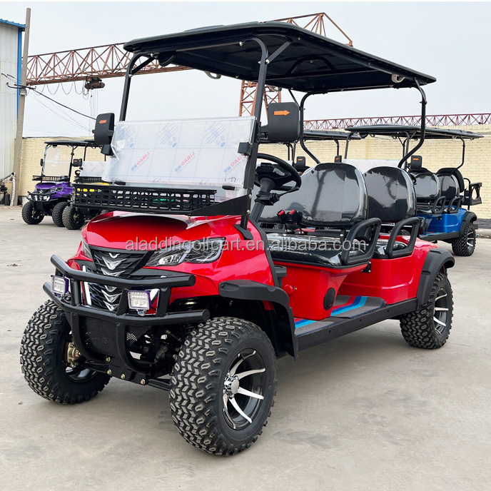 Ram Electric Golf Cart Low Price 4 Wheel-Drive 2 Seater High-Power High-Torque Golf Cart For Sale