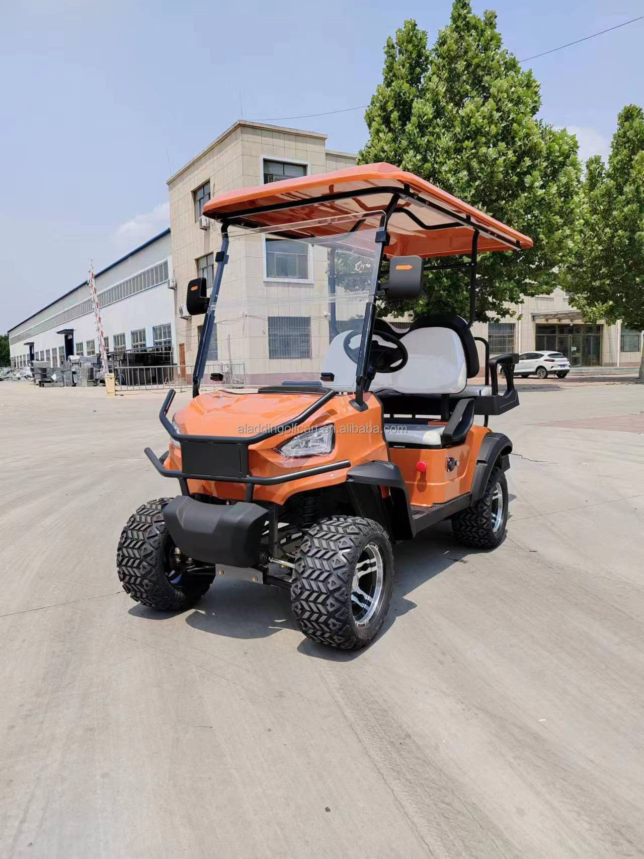 Chinese Supplier 4 Wheel Drive Lifted 6 Seater Cheap Electric Golf Cart For Sale