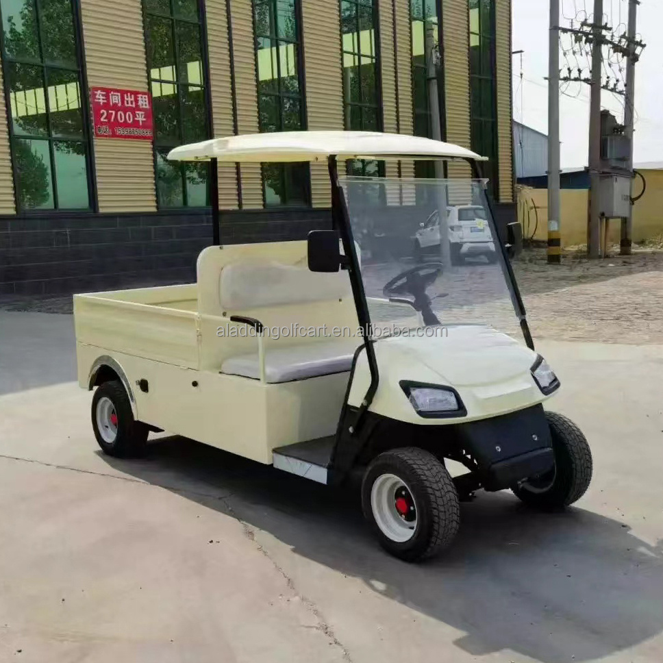 Factory 2 Seat Garbage Collecting Car Bus Club Cart Electric Golf