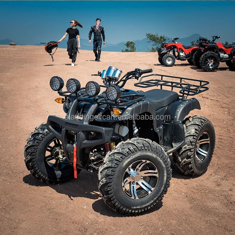 CE 2 Stroke 50Cc Mini Moto Quad Bike 49Cc Mini Hunter Quad 49Cc Pocket ATV Off Road For Kids