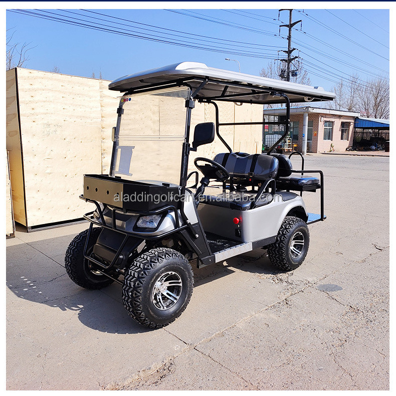 Extreme Lifted Motorcycles Vehicle Golf Battery 48 Volt Lithium Powered Personal Street Legal Electric Golf Cart