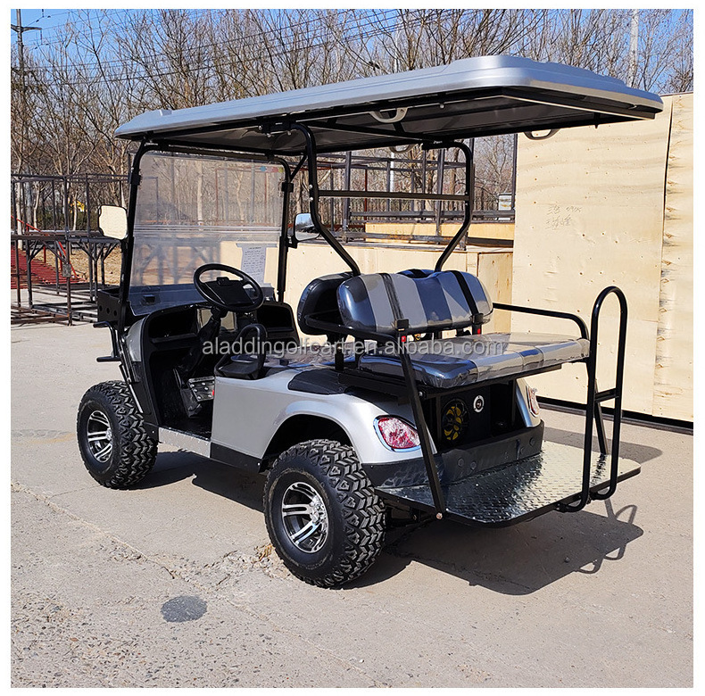 Extreme Lifted Motorcycles Vehicle Golf Battery 48 Volt Lithium Powered Personal Street Legal Electric Golf Cart