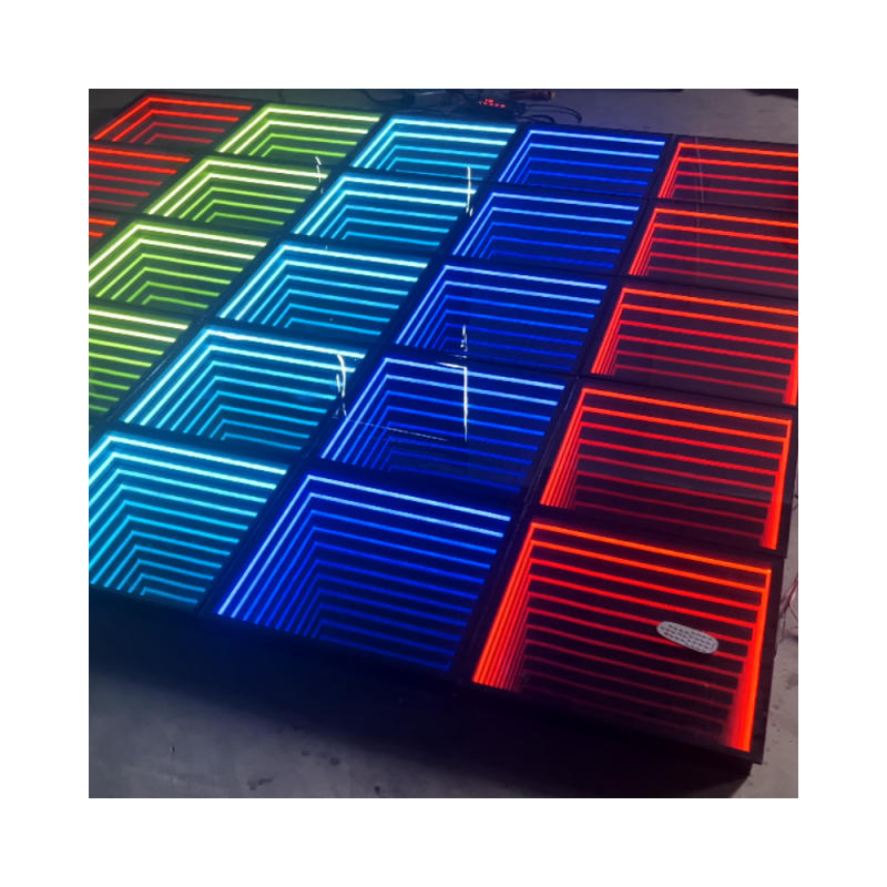 Dance Tiles Panels Portable Glass Disco Night Club Uplights DMX RGB ...