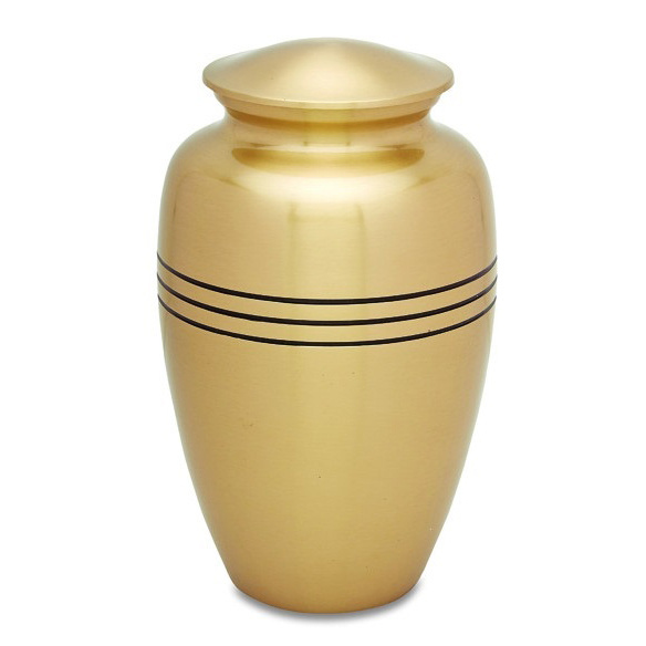 Hot Sale Brass Cremation Urns Round Shaped Golden Pet Black Paws Memorial Urn Customized Size Urns For Funeral Supplies