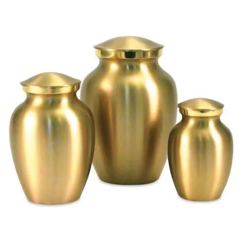 Hot Sale Brass Cremation Urns Round Shaped Golden Pet Black Paws Memorial Urn Customized Size Urns For Funeral Supplies