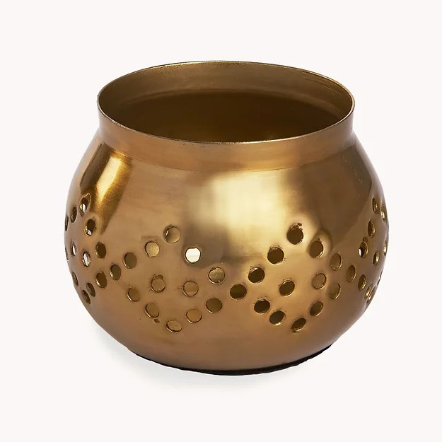 Hot Sale Iron Metal Candle Holder Wax Pot Candle Votive With Tinned Customized Size For Home Decoration Wedding Table Decor