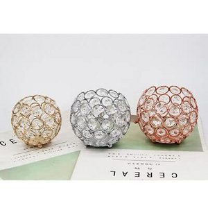 Candle Holders Candle Stands /Votive Candle Holders Crystal Tealight Holder/Candle Stands Decorative Jewel Candle Centerpiece