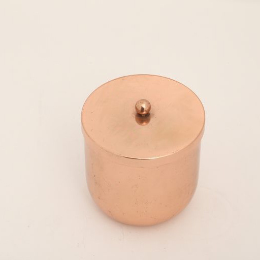 Best Wholesale Price Metal Copper Candle Jar Wax Votive Candle Making With Tinned Simple Plain Candle Jar For Hotel Restaurants