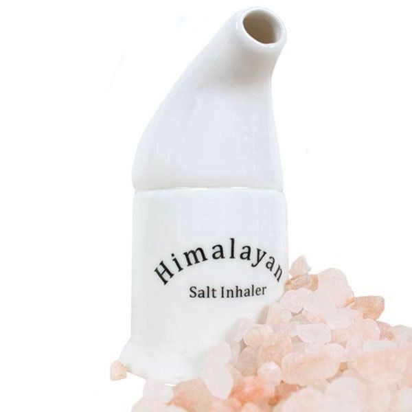 Refillable Ceramic Himalayan salt Inhaler salt pipe inhaler  Popular Ceramic Filter Himalayan natural salt inhaler