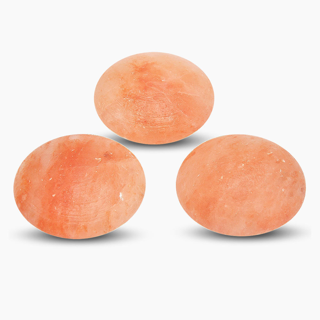 Himalayan Salt message stones different shapes , Himalayan salt message therapy stones