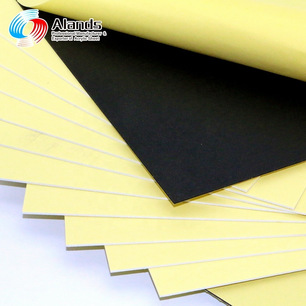 Album adhesive white foam 1mm adhesive photo album pvc sheet