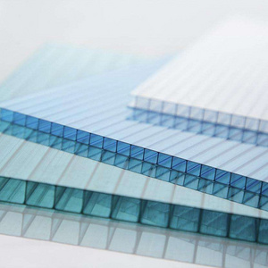 High Strength Cost Effective Clear Plastic Polycarbonate PC Corrugated Transparent Roofing Sheet for shed