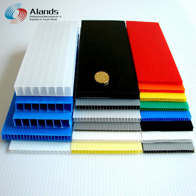 ESD/ anti-static PP Hollow Sheet/PP board 1220*2440mm 3mm 5mm