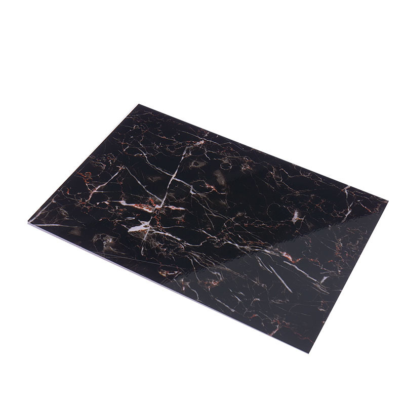 ALANDS UV Panels high quality Pvc Customized Glossy Pvc Marble Sheet 2mm 3mm 4ftx8ft Marble Design