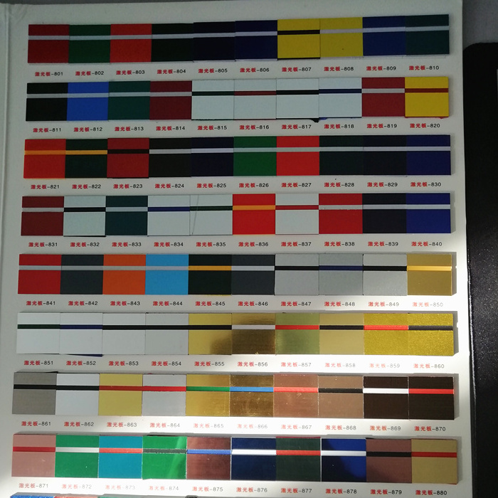 Advertising materials ABS double color plastic sheets 1.5mm 2mm