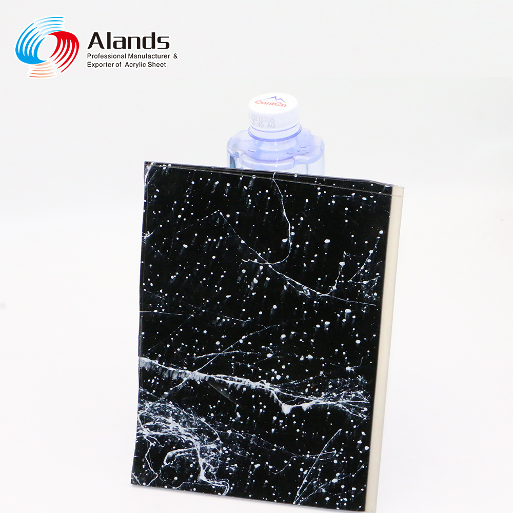 Marble Acrylic Sheet 1.22x2.44mts Clear PE Film CAST Cut to Sizes Cut Different Sizes as Per Request 2.5mm-30mm Customize Alands