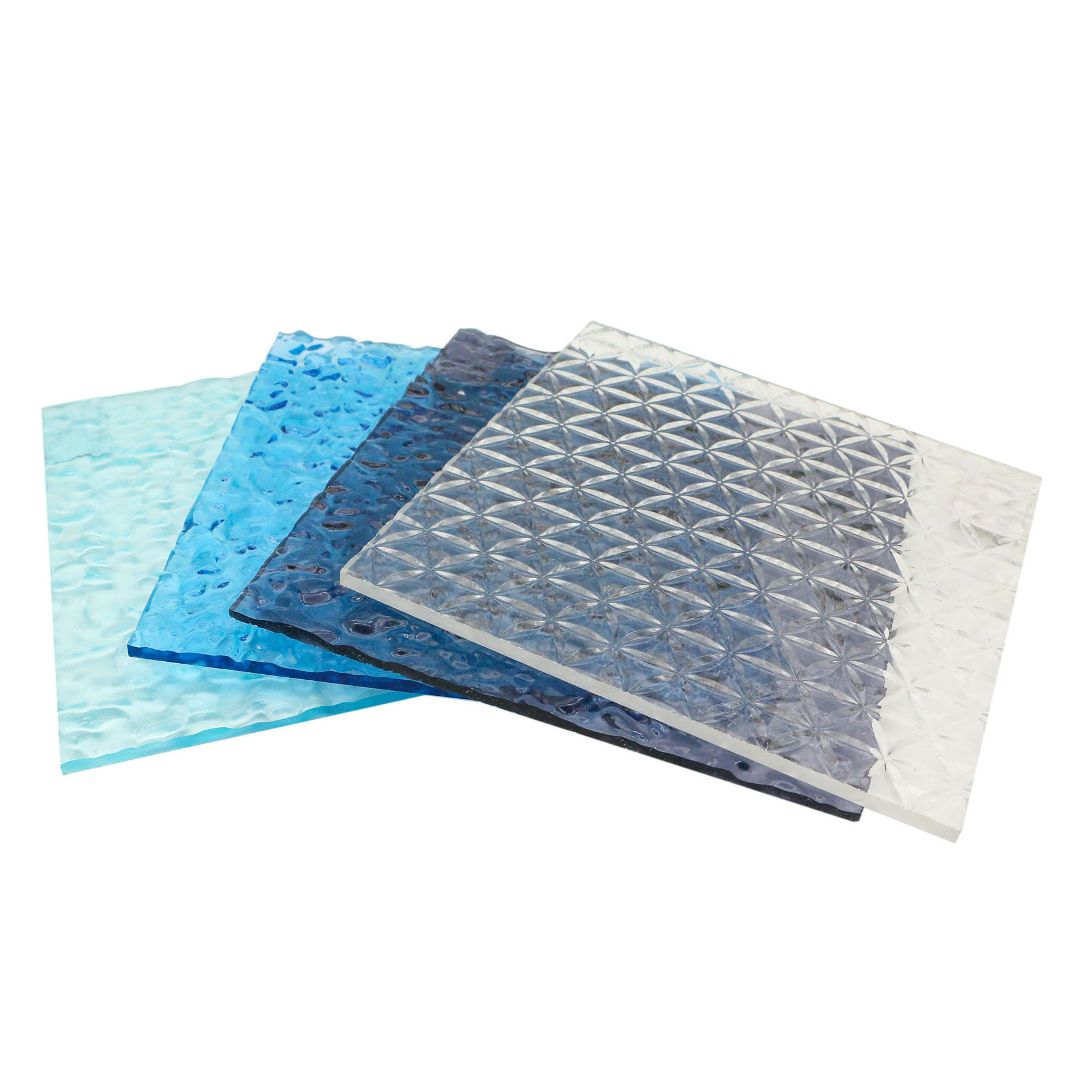 Multiple pattern ribbed acrylic PMMA sheet 1220x2440mm 3mm 5mm