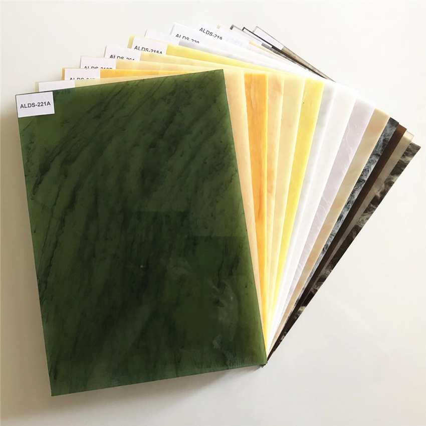 Alands Plastic 3mm 5mm Acrylic Sheet Marble Patterned Plexiglass Sheet